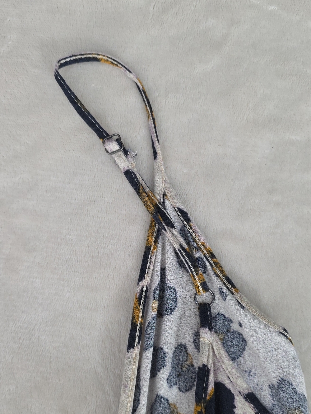 Urban Romantics Leopard Print Midi Slip Dress Rayon Size Large - Picture 8 of 9